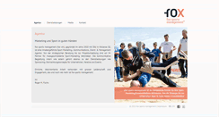 Desktop Screenshot of foxsportsmanagement.com